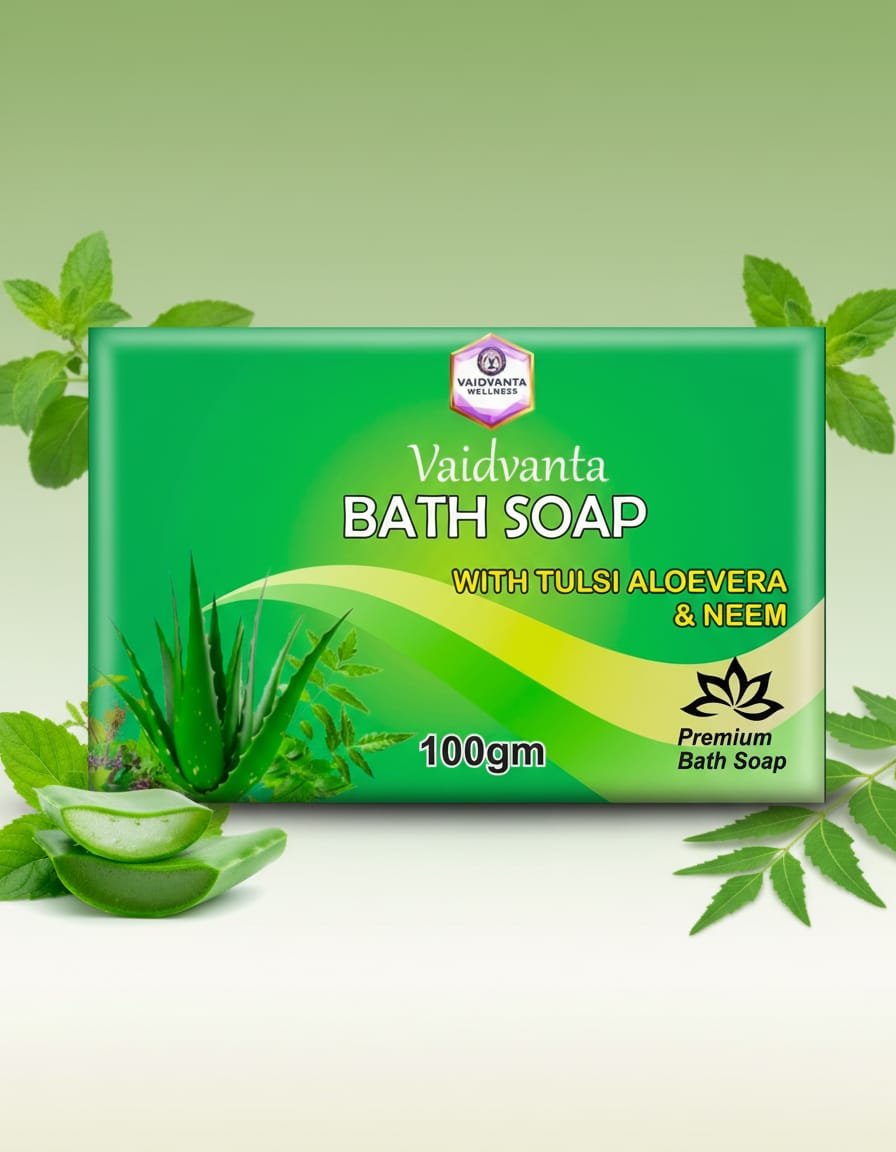 BATH SOAP (TULSHI, ALOVERA,NEEM)